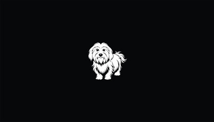 coton de tulear logo, coton de tulear art, coton de tulear design, coton de tulear dog, coton de tulear