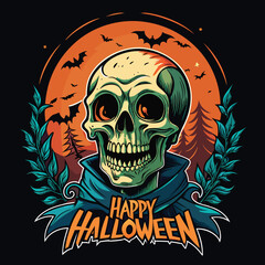 Charming Zombie Designs Vector Illustration