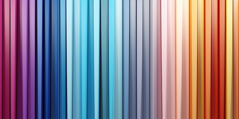 Obraz premium Abstract Colorful Vertical Stripes Background