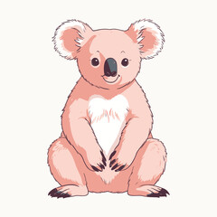 Cute Cartoon Koala Illustration