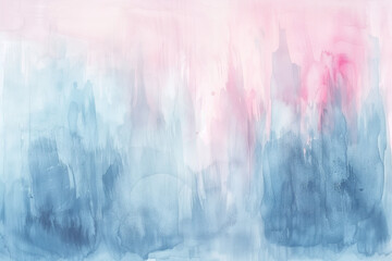 abstract watercolor background blue pink pastel color	
