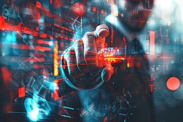 Fototapeta premium cyber security