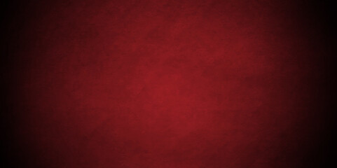 Distressed red marble stone grunge cement smooth gradient interior wall backdrop texture background with high resolution. Old wall texture cement dark red background abstract dark color design.