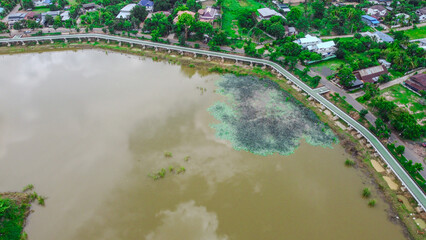 The aerial view of the city was breathtaking.  Prakhon Chai is a district (amphoe) in the southern part of Buriram province.