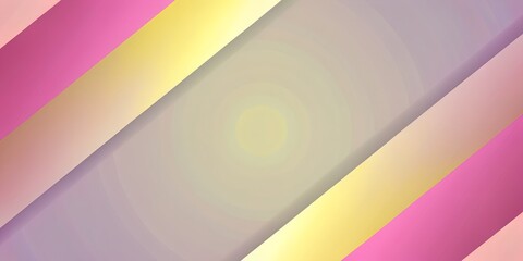 Fototapeta premium abstract diagonal gray shape on colorful background with copy space,margenta,yellow,puple,pink,gray,pastel,diagonal shape,diagonal,shape
