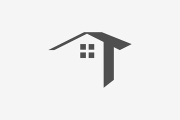 Illustration vector graphic of minimalist home. Good for logo