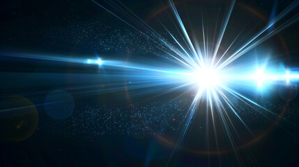 Obraz premium glowing light burst Realistic sun rays. colorful sun ray glow abstract shine light effect starburst sbeam sunshine glowing. Special lens flash, light effect. The flash flashes rays and searchlight.
