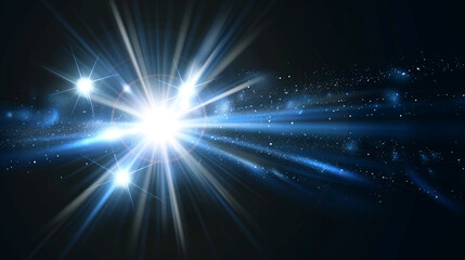 glowing light burst Realistic sun rays. colorful sun ray glow abstract shine light effect starburst sbeam sunshine glowing. Special lens flash, light effect. The flash flashes rays and searchlight.