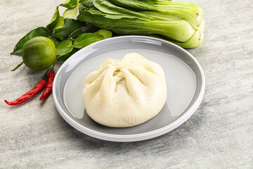 Chinese steamed bun Dim sum