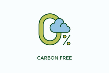 Carbon Free Vector Icon Or Logo Illustration