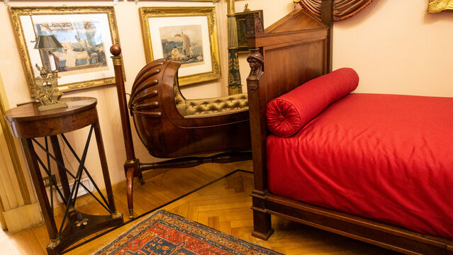 Mario Praz Museum House at Palazzo Primoli, inaugurated in June 1995, Rome. Italy (Mario Praz (1896-1982). He was a famous anglicist, essayist and scholar.)