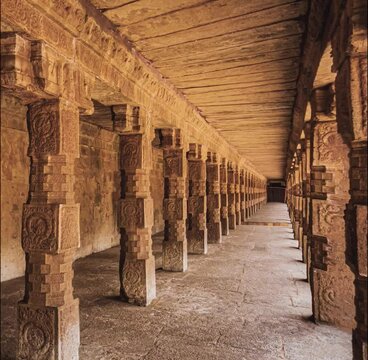 Shri Airavatesvara Temple is a Hindu temple located in Dharasuram, Kumbakonam, Tamil Nadu. It was built by Chola emperor Rajaraja-2. The temple dedicated to Shiva. It is a UNESCO World Heritage Site.	