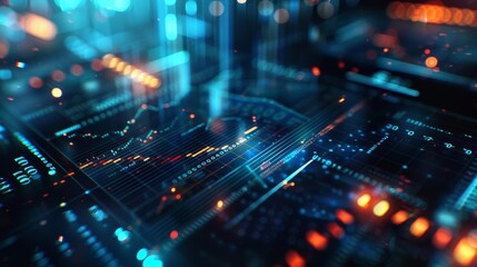 Obraz premium Background in finance and banking, coupled with expertise in digital marketing and online investment strategies, positions him as a leader in modern financial technology.