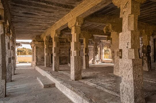 Shiva Temple at Gingee or Senji in Tamil Nadu, India. It lies in Villupuram District, built by the kings of konar dynasty and maintained by Chola dynasty. Archeological survey of india.	