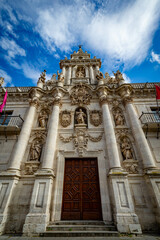 Valladolid ciudad histórica y cultural de la vieja europa. valladolid ciudad histórica y cultural de españa con un gran patrimonio histórico 