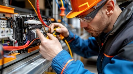 High voltage electrician safety precautions illustrated in signs and images for enhanced awareness