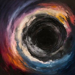 A Journey Through Color and Void