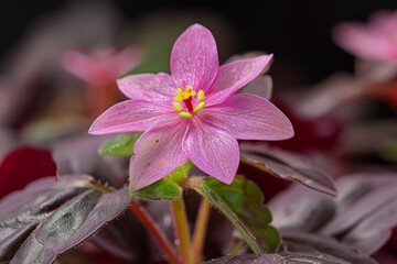 Single flower oxalis
