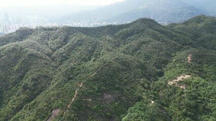 June 23 2024 the landscape of  Kowloon Reservoir, Kam Shan Country Park