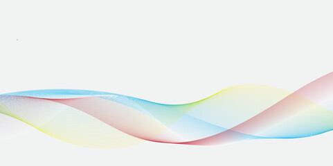 A colorfull webline and valleys is featured 
in an abstract background illustration 

