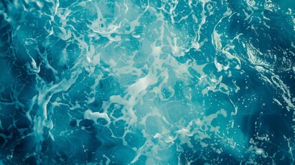 Obraz premium Surface clear water overlay top view background illustration generated by ai