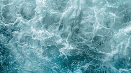 Fototapeta premium Surface clear water overlay top view background illustration generated by ai