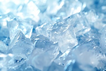Crushed ice background