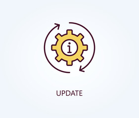  Update Vector, Icon Or Logo Sign Symbol Illustration 