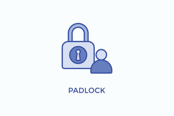 Padlock Vector Icon Or Logo Illustration