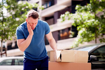 The Postman's Oops: A Cautionary Tale of Delivery Service Mishaps