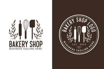 Organic bakery shop logo design © Sohel