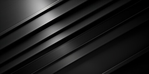 Obraz premium Abstract Black and Grey Diagonal Stripes