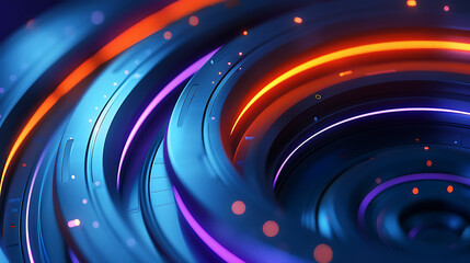 Background shapes 3d render