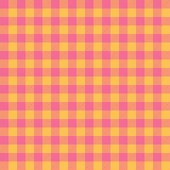 Buffalo plaid seamless pattern. Scottish tartan vector background. Gingham check graphic texture for fabric, wrapping paper, package, banner, card. Classic Shepherd's check textile print.