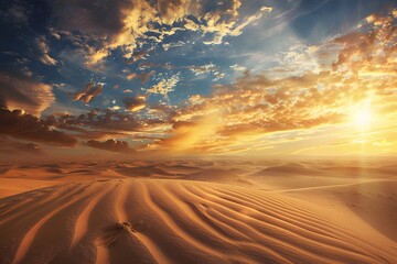 Surrender to the allure of our mesmerizing desert wallpapers., clean background, Photo stock style,...