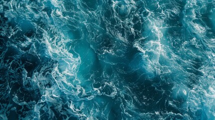 Fototapeta premium Surface clear water overlay top view background illustration generated by ai