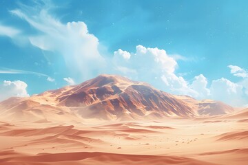 Discover the magic of our magical desert wallpapers., clean background, Photo stock style, clean background, no copyrighted logo, no letters