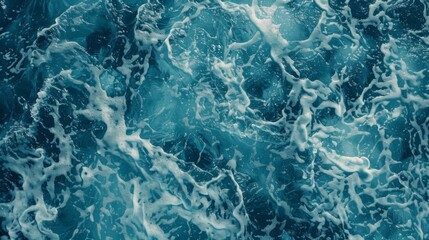 Obraz premium Surface clear water overlay top view background illustration generated by ai