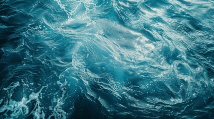 Obraz premium Surface clear water overlay top view background illustration generated by ai