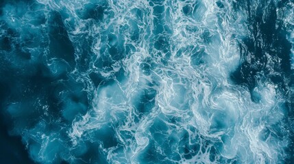 Fototapeta premium Surface clear water overlay top view background illustration generated by ai