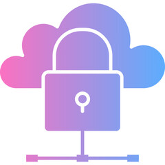 Cloud Security Icon