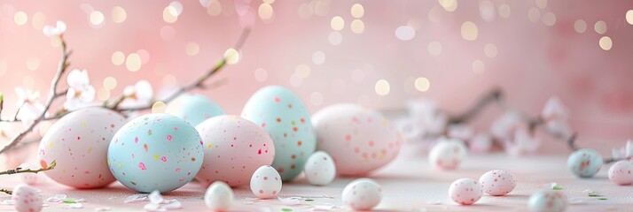 pastel colors dyed easter eggs