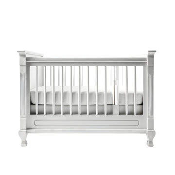 recommend clip art: Baby crib on transparent png background