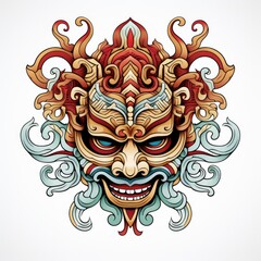 Obraz premium Thai Traditional Art - Ornate patterns and motifs Thailand