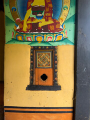 Painted Buddhist religious symbols and iconography, Bhutan