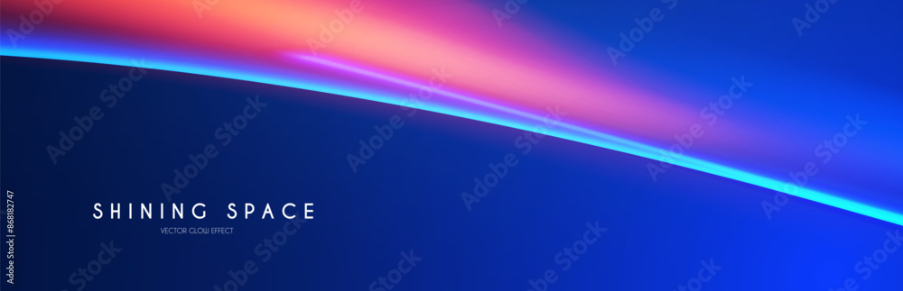 Canvas Prints motion light effect. shining magic background and liquid speed light.