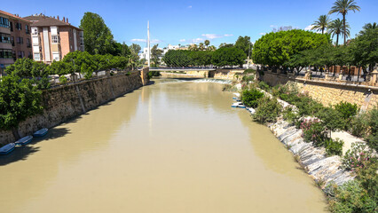 Ribera del río Segura a su paso por Murcia