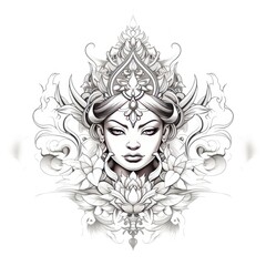 Thai Traditional Art - Ornate patterns and motifs Thailand