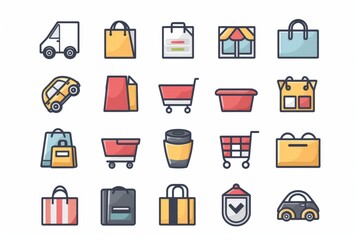 e-commerce icons