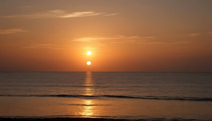 Sunset over the Ocean